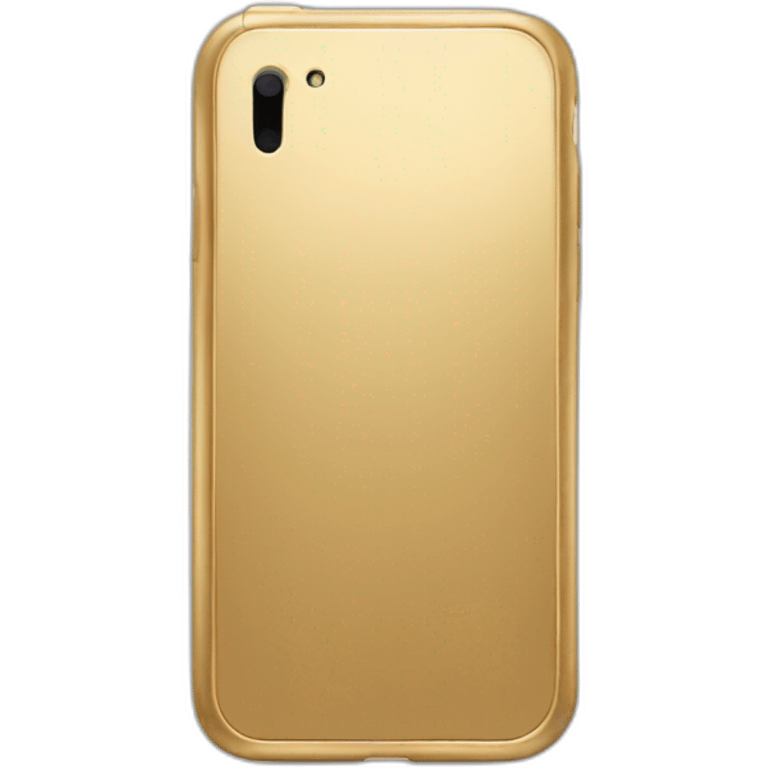 gold iphone emoji