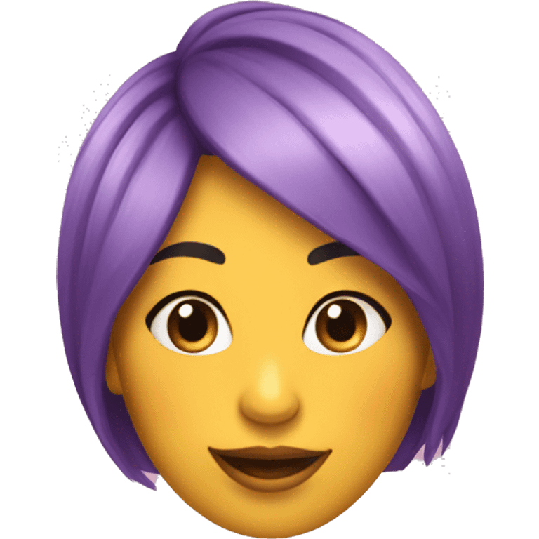 Chica coquette emoji