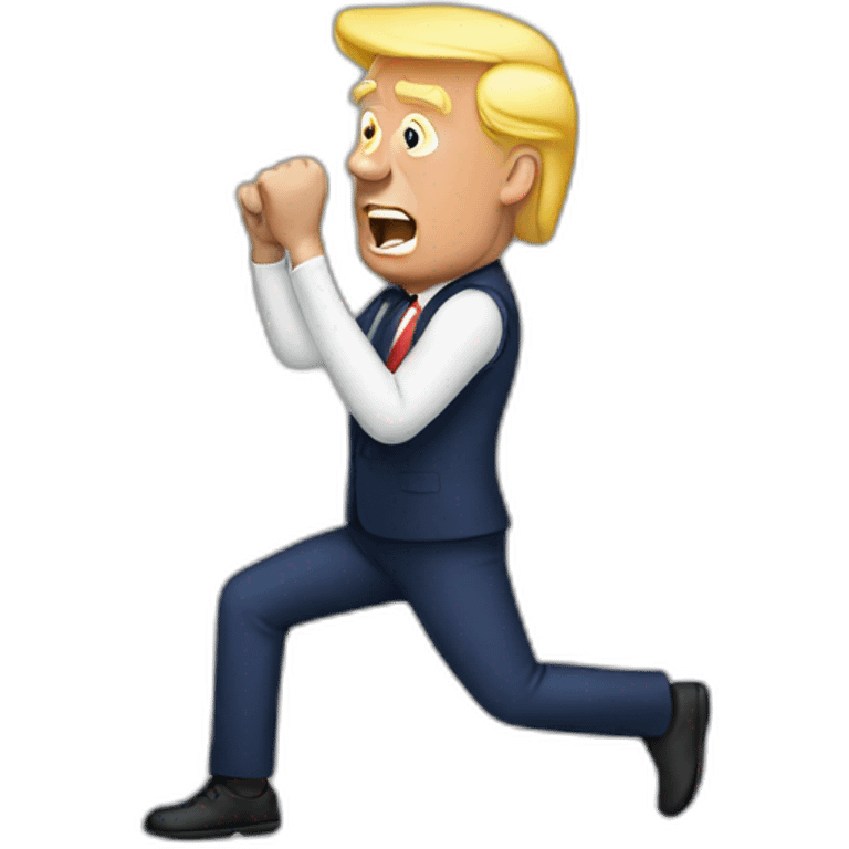 Trump Exercising emoji