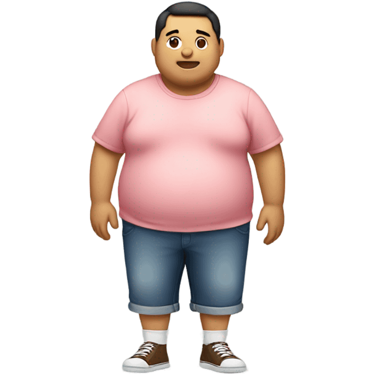 Fat guy  emoji