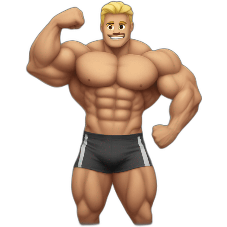 muscle hunk emoji