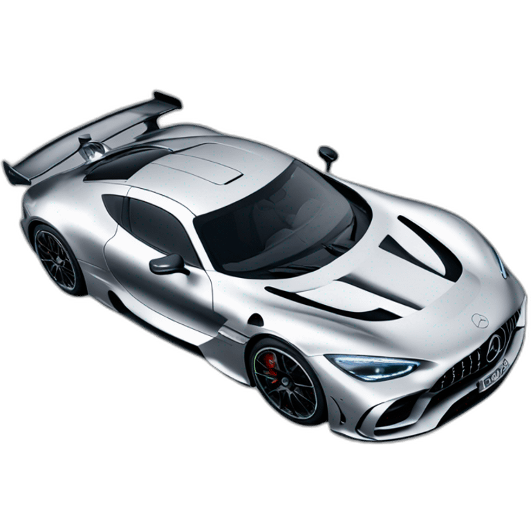 Mercedes AMG one emoji