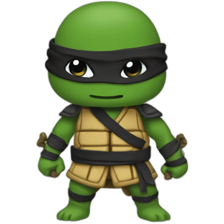 TORTUGA NINJA emoji