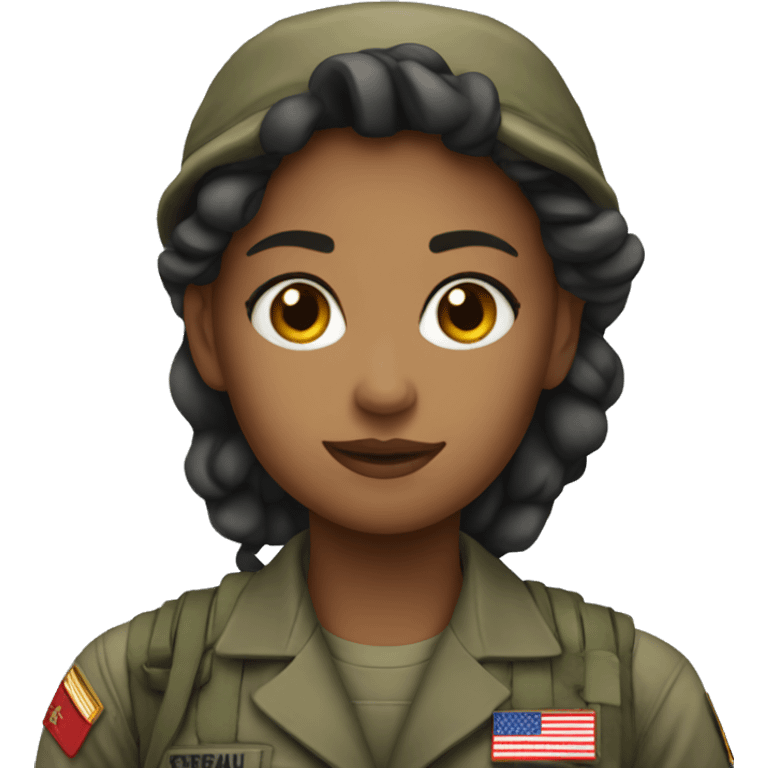 Marine girl  emoji