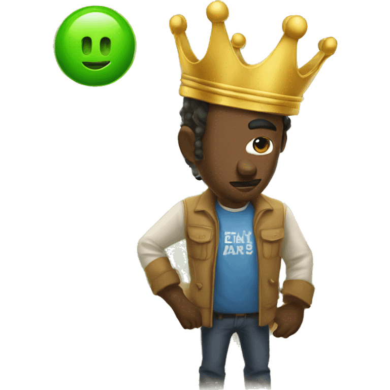 King of irrigation  emoji