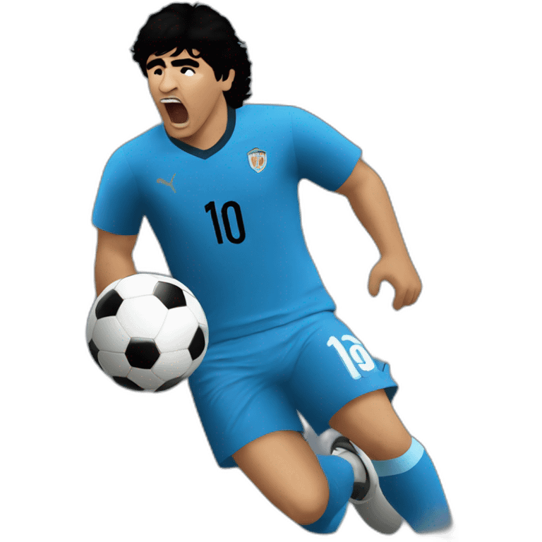 Maradona goal emoji