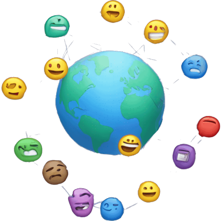 global internet connection emoji