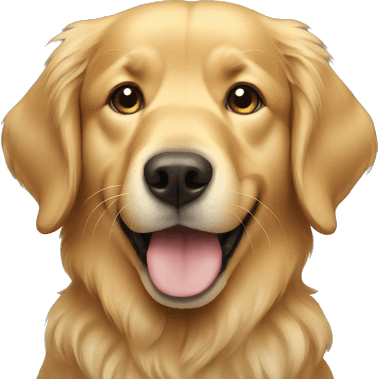 golden retriever  emoji