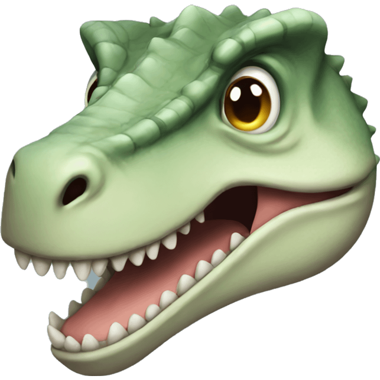 Dino happy emoji