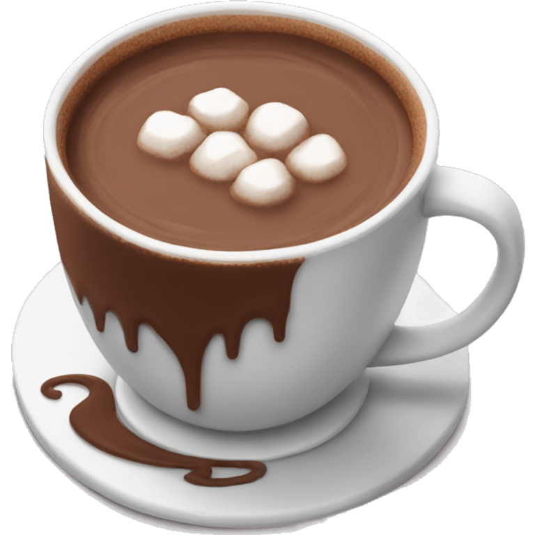 Hot chocolate emoji