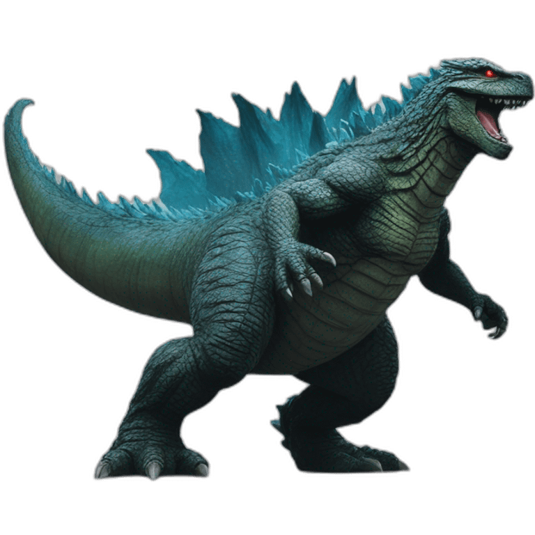 Godzilla (proportional) (realistic) (Godzilla King of the Monsters, 2019) emoji