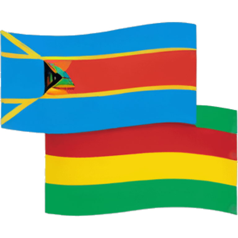 Rwanda and Congo flag emoji