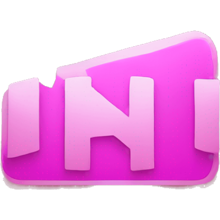 Pink Netflix logo emoji