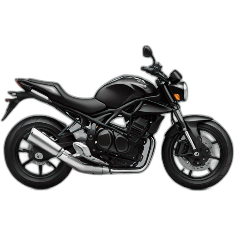 icon motorbike black sport emoji