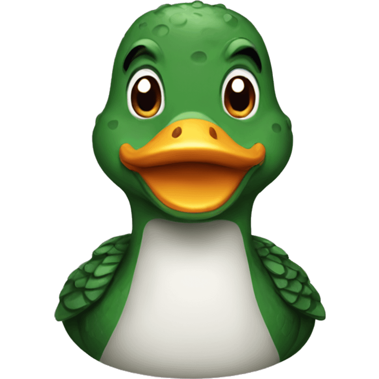 duck crocodile emoji