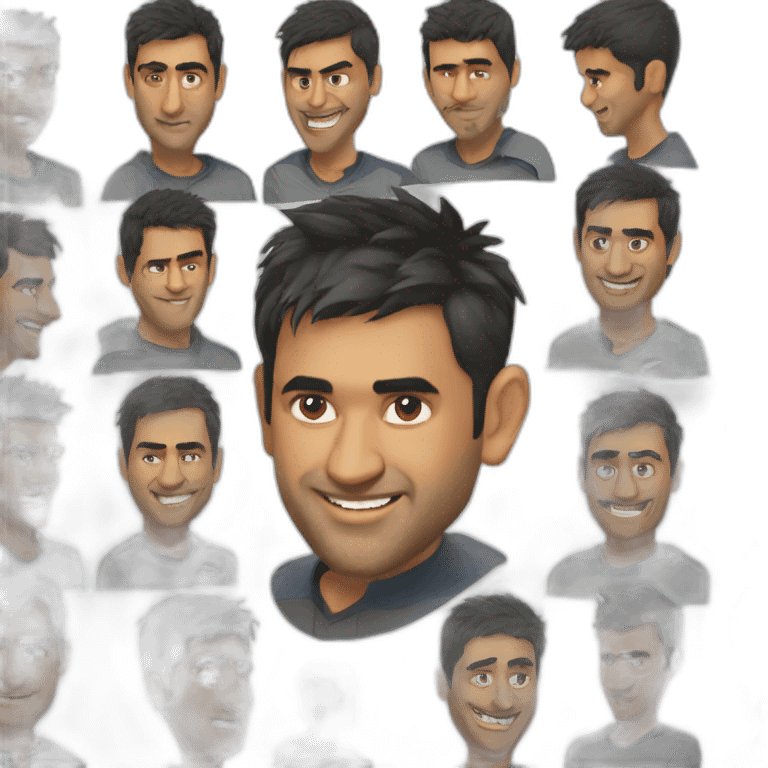 Ms Dhoni emoji