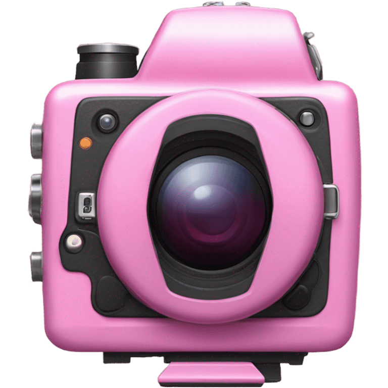 pink camera professional  emoji