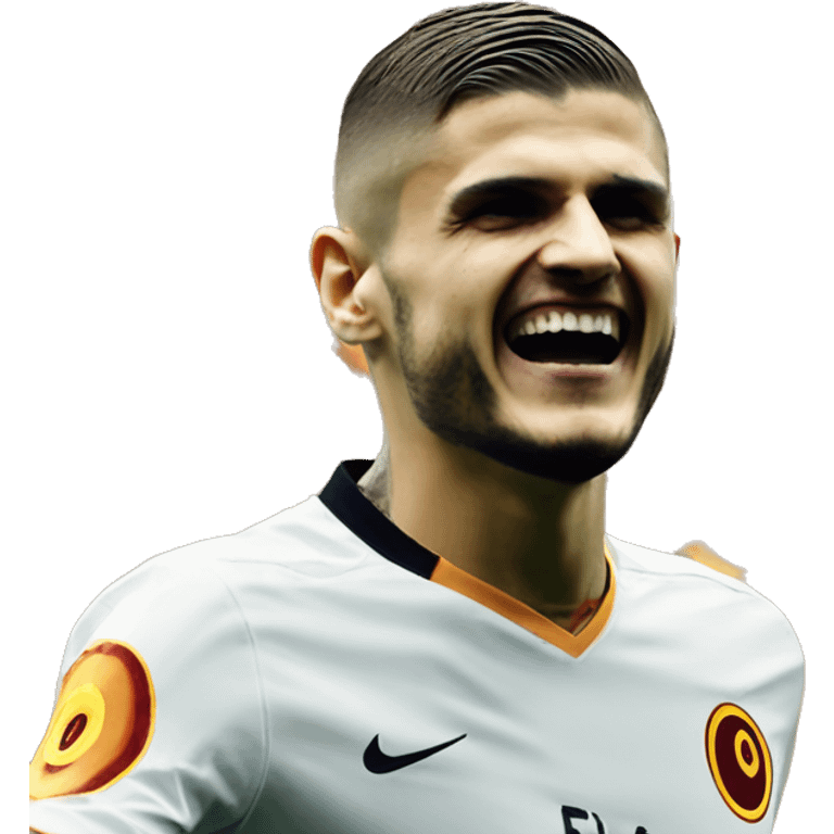 Mauro Icardi Galatasaray ear celebration emoji