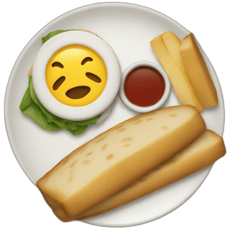 lunch emoji