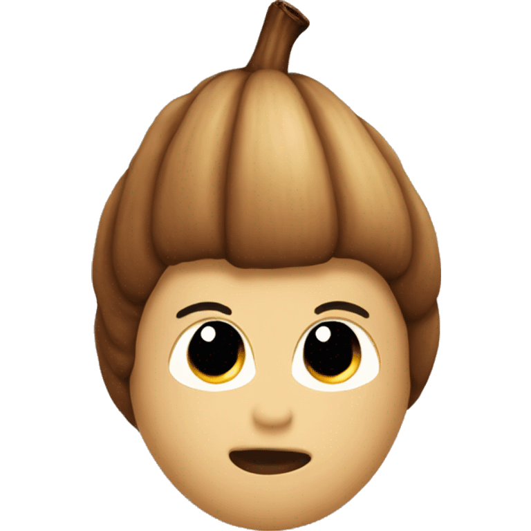 acorn emoji no face emoji