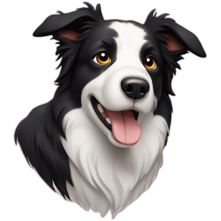 Border collie emoji