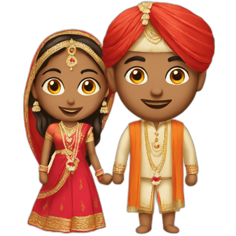 Indian wedding emoji