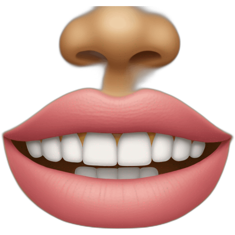 Woman-mouth-zipper emoji