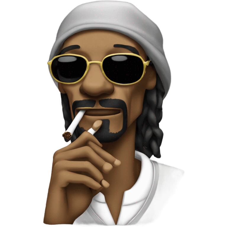 Snoop dogg smoking emoji