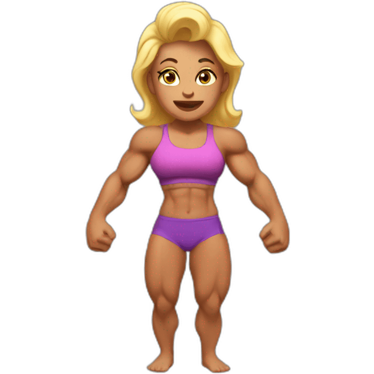 muscle mommy emoji