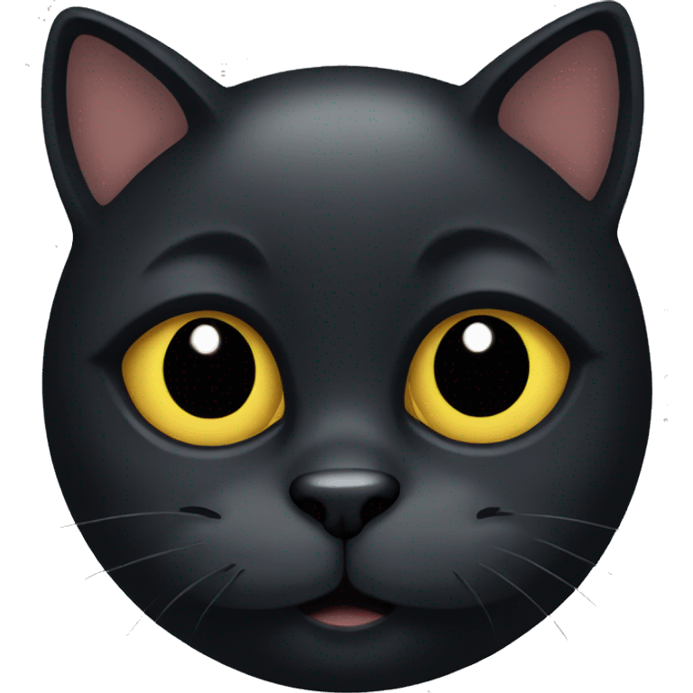 Black cat emoji