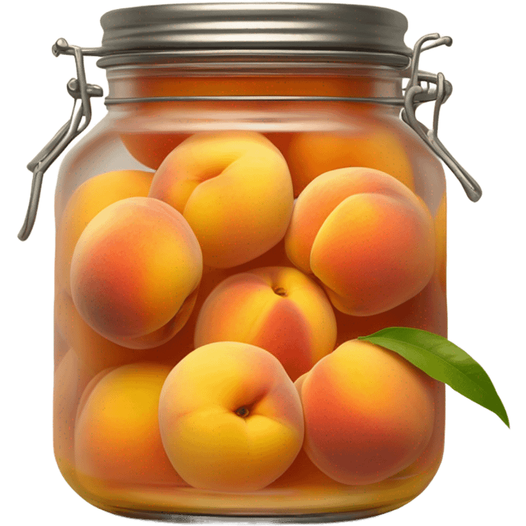 Pickled in peach  emoji