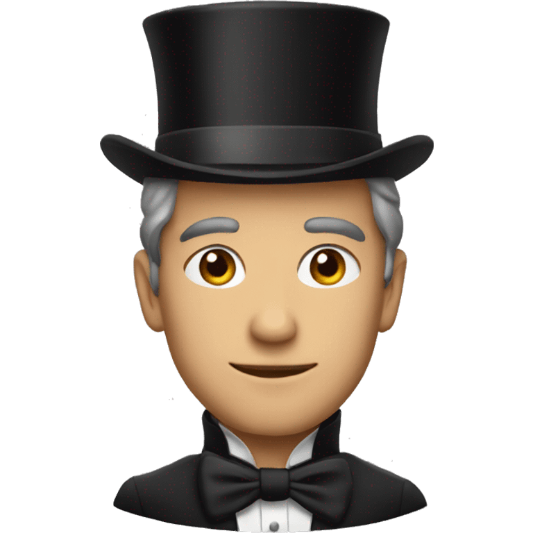 Alain with tophat emoji