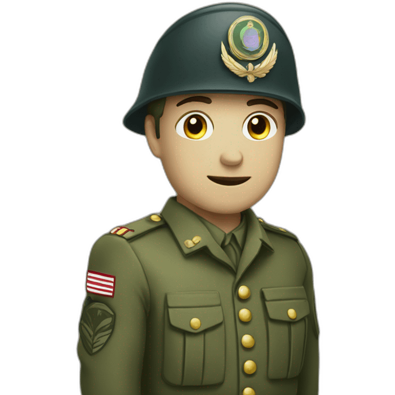 Militaire gardez-vous emoji