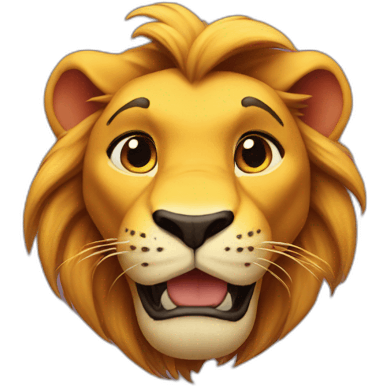 Simba pog emoji