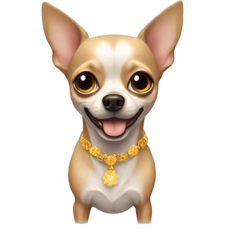 Chihuahua new year  emoji