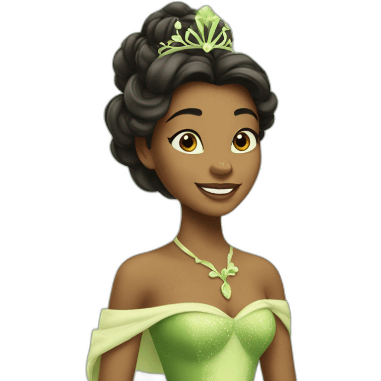 tiana princess emoji