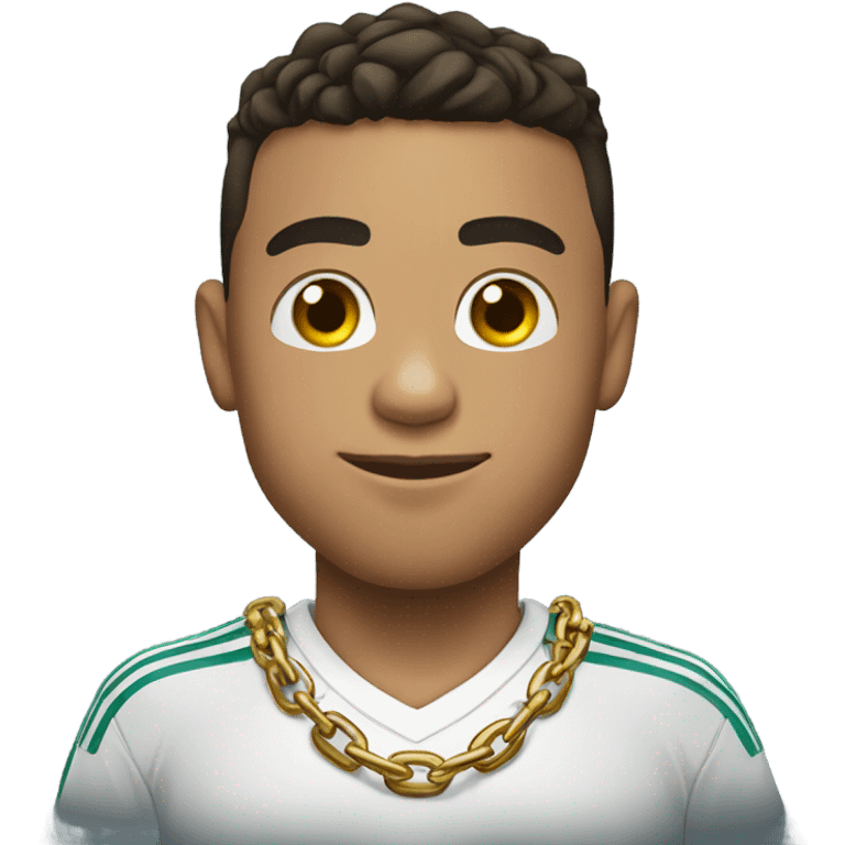 Ronaldo wearing a chain  emoji