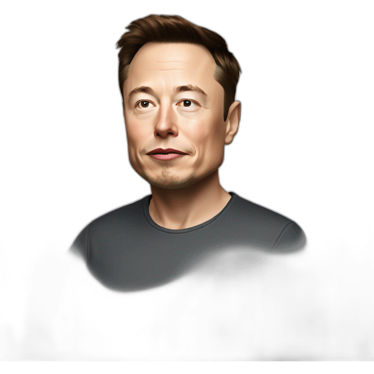 Elon musk poor  emoji