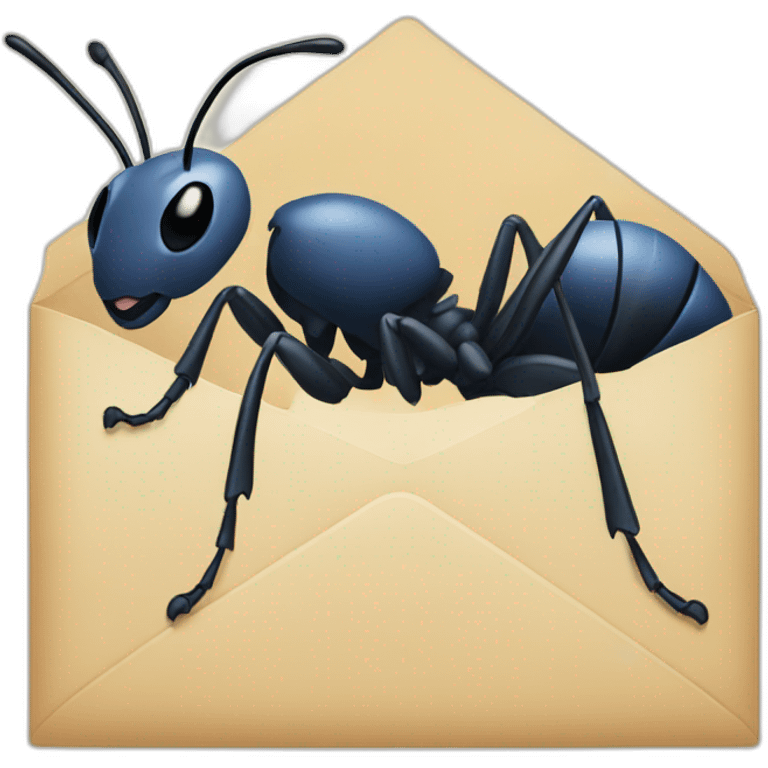 A Letter Ant emoji