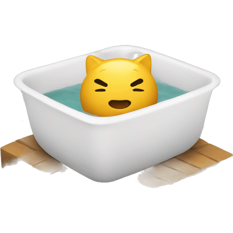 chat qui nage emoji