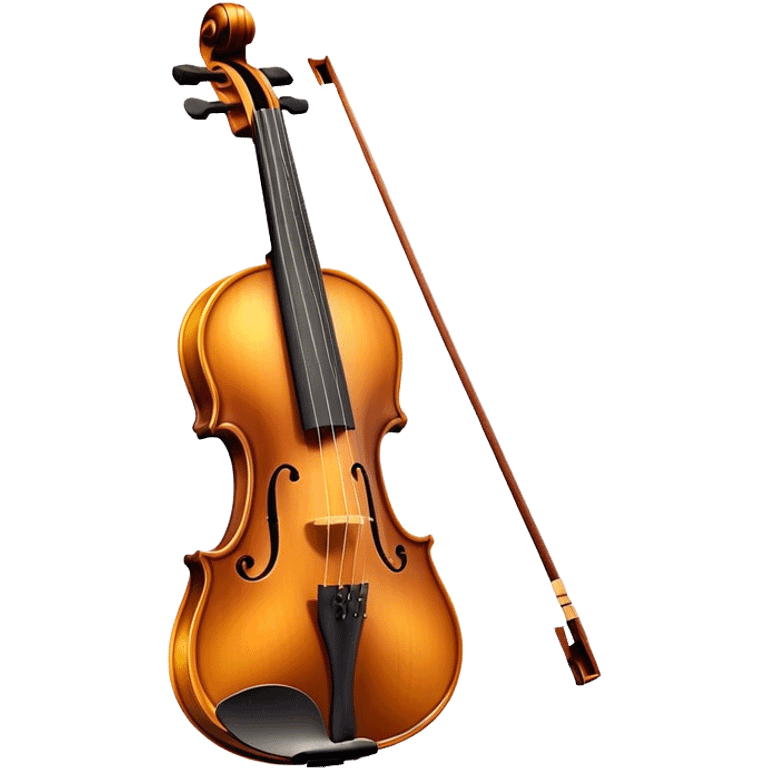 Cinematic Realistic Violin, rich polished wood with delicate curves, strings stretching tautly, fine dust particles catching the golden stage light, glowing with an elegant and timeless charm. emoji