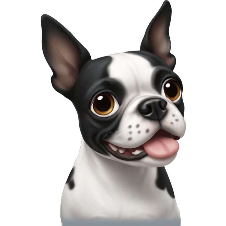 Boston terrier emoji