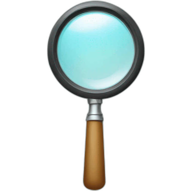 magnifying glass emoji