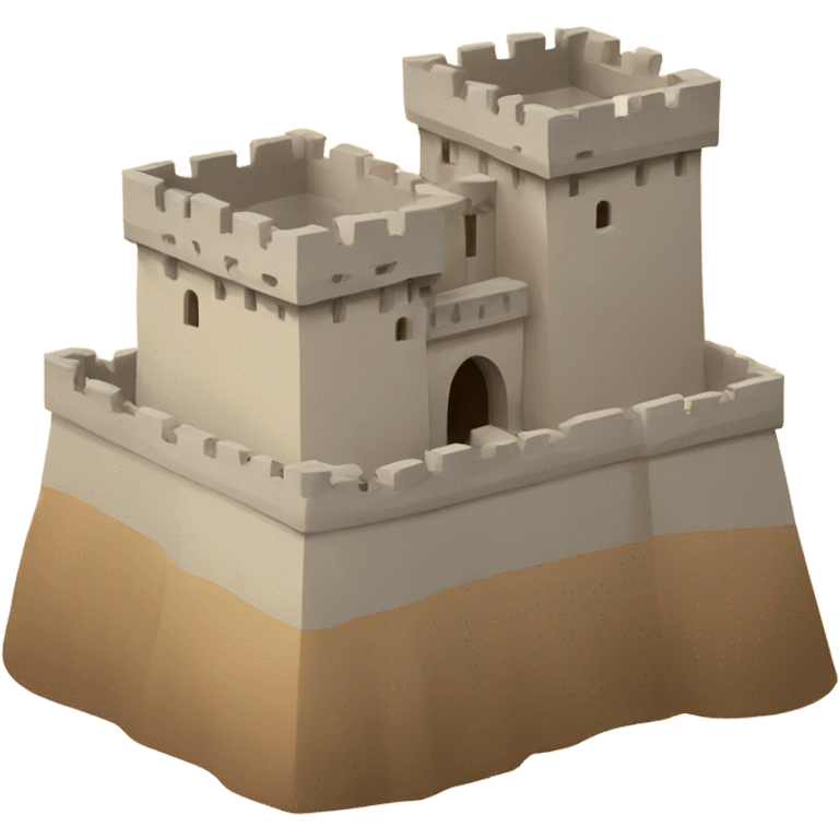 Castillo de arena emoji