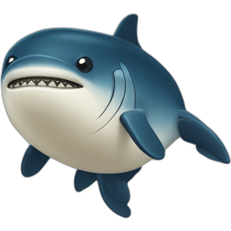 Baleine moche emoji