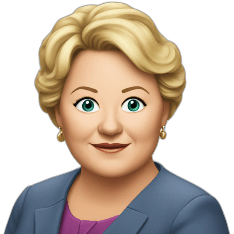 erna-solberg-buying-stocks emoji