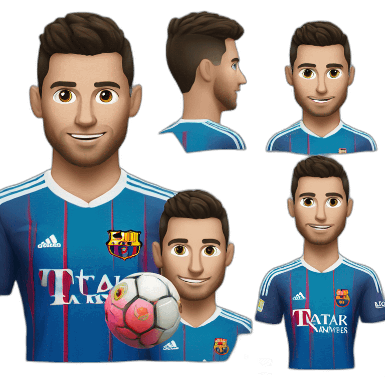 cr7 sur messi emoji