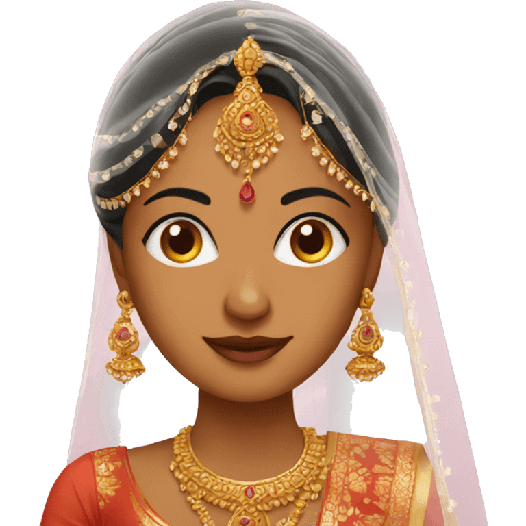 Indian bride  emoji