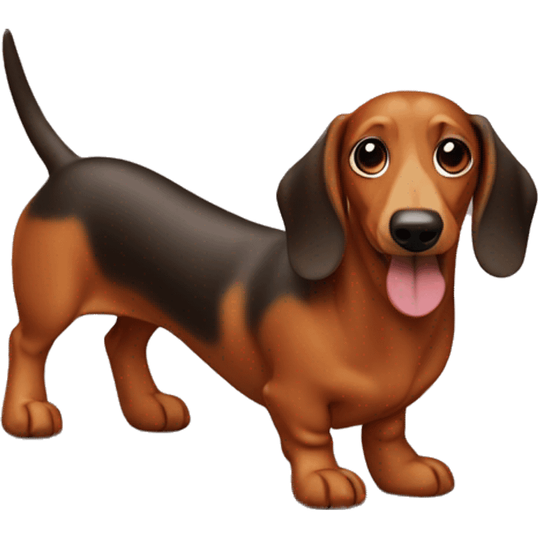 Sausage dog emoji