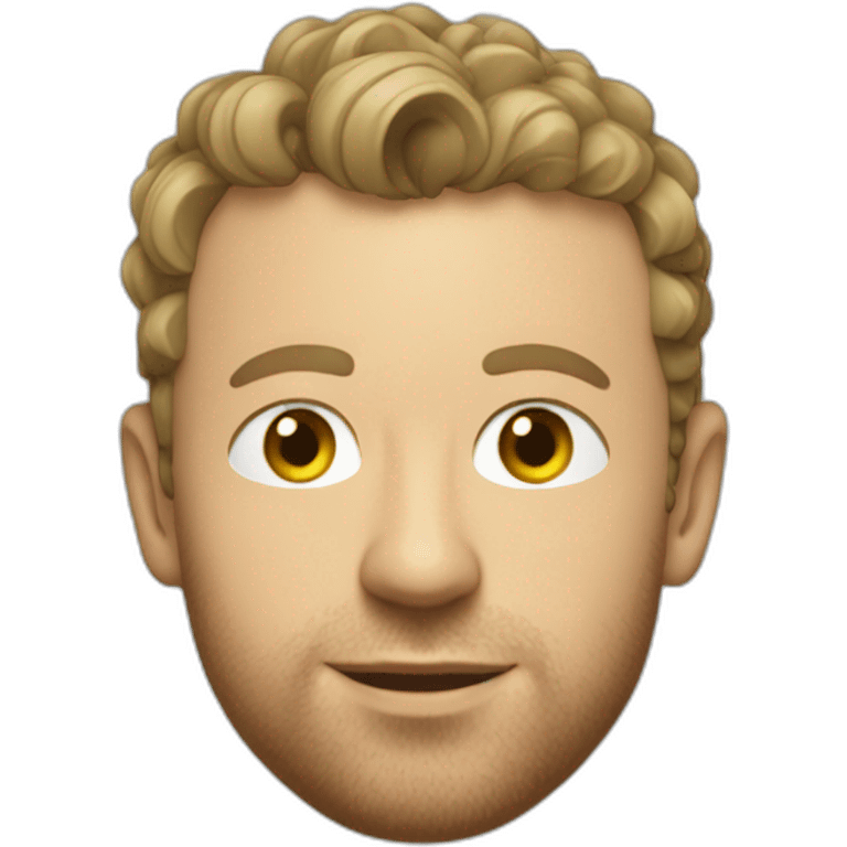 Chris Martin from coldplay emoji